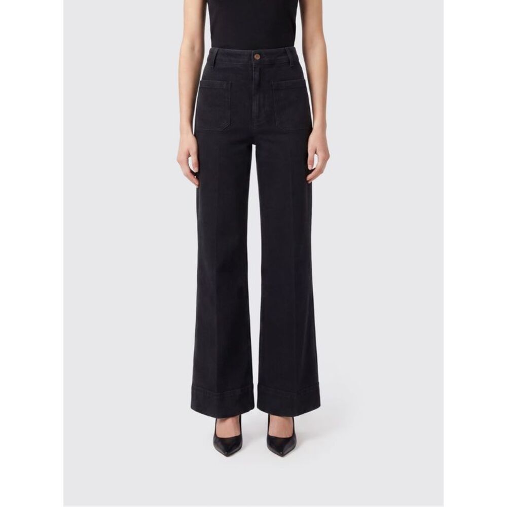 Victoria Victoria Beckham Jeans Woman Black